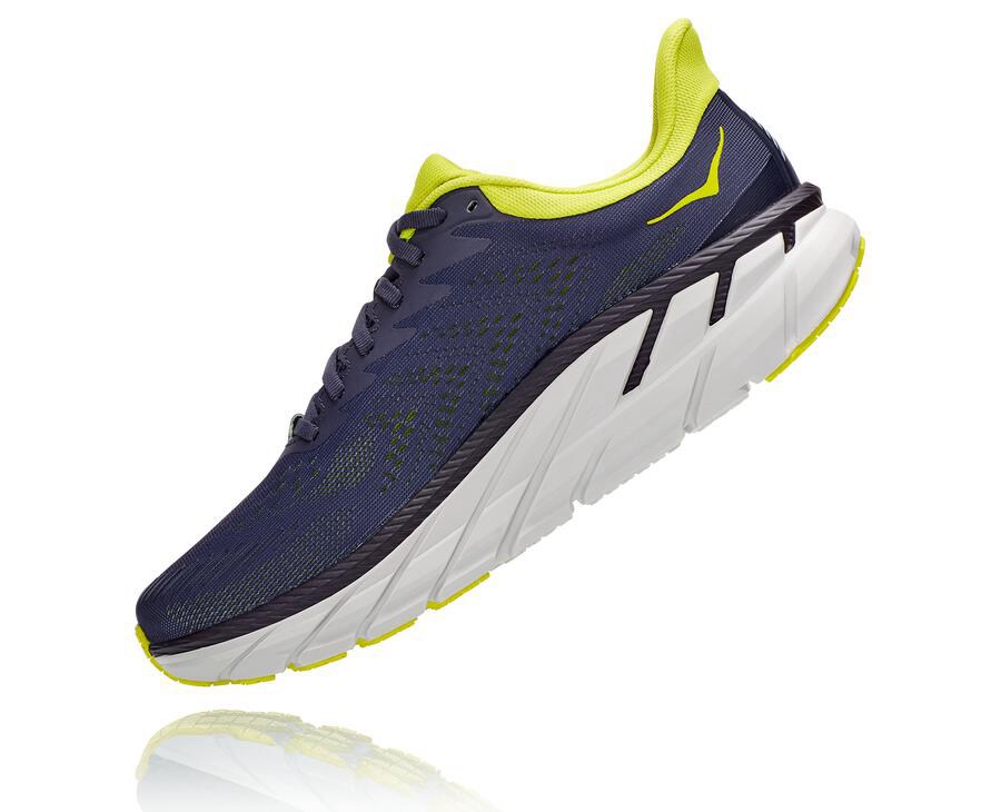 Tenis Hoka One One Hombre Azul Marino - Clifton 7 - GOBM95732